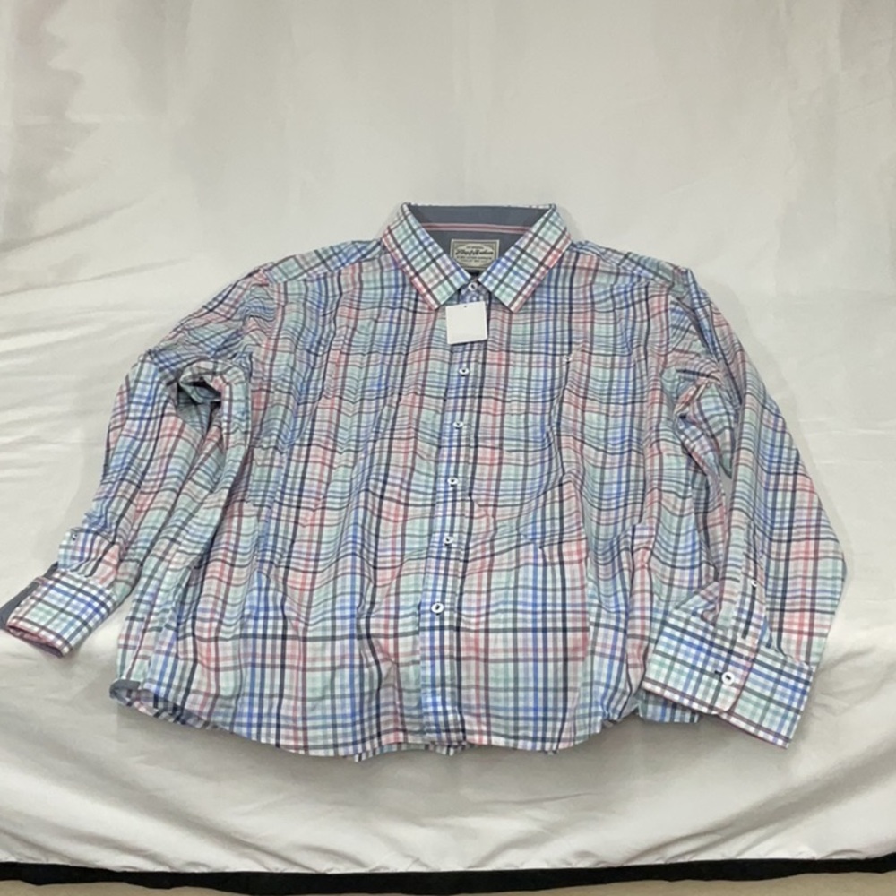 NWT Men’s long sleeve button down Flag&Anthem shirt - Picture 5 of 5